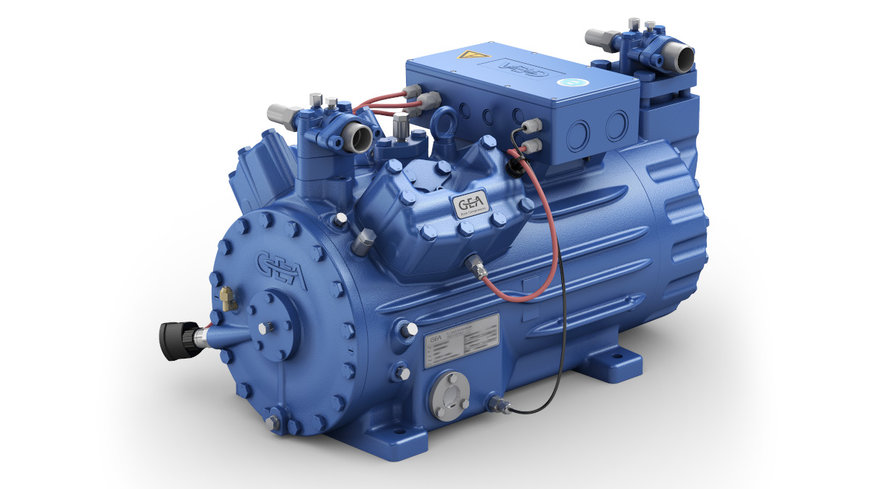 Neuer Meilenstein in puncto Verdichtereffizienz: GEA Bock HGX44e CO2 für industrielle Tiefkühlanwendungen (TK)